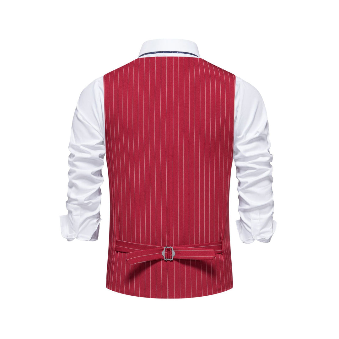 Herren elegante Weste mit feinen Knopfdetails EB