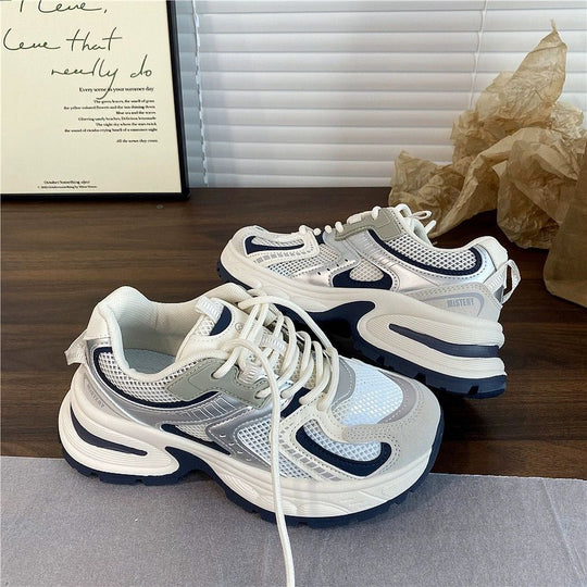 Damen Sportliche Sneakers mit atemberaubendem Design und ergonomischer Dämpfung EB