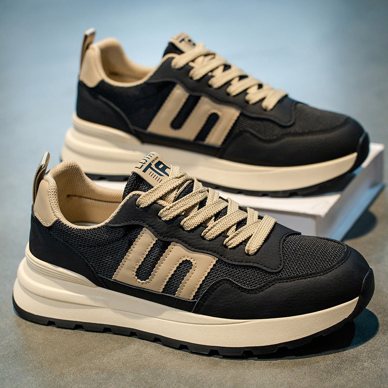 Damen Sportliche Sneakers mit atmungsaktiver Materialkombination und ergonomischer Dämpfung EB
