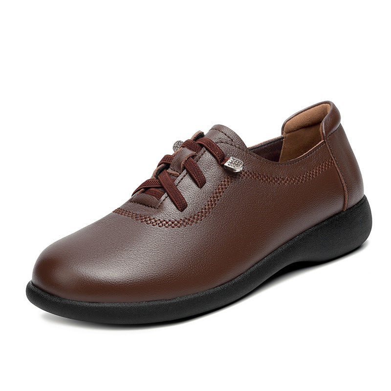 Damen Komfortable Schnürschuhe mit atmungsaktivem Obermaterial und dämpfendem Fußbett EB