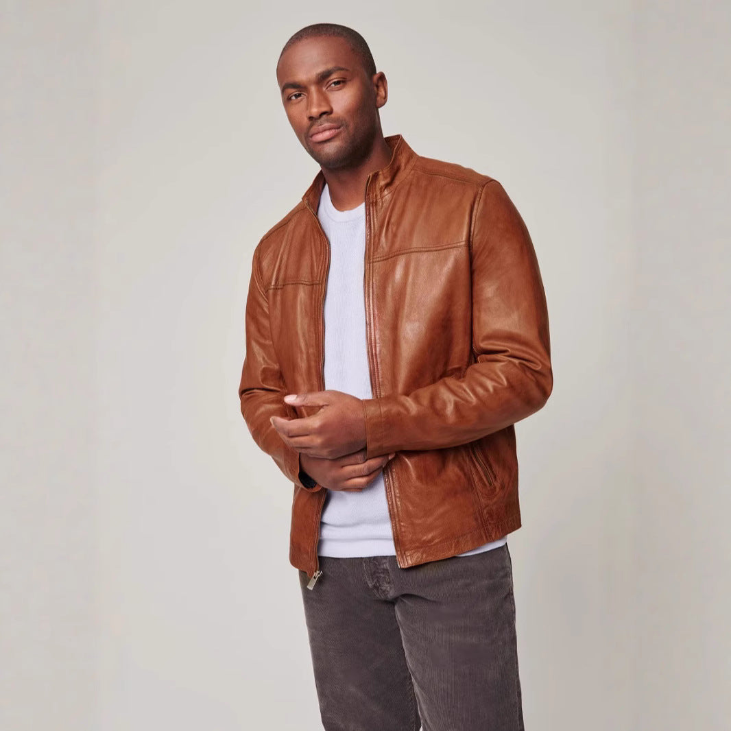 Herren jacke im klassischem Design mit praktischen Taschen EB