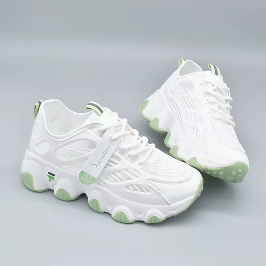 Damen Sportliche Laufschuhe mit atmungsaktivem Obermaterial und innovativer Dämpfungstechnologie EB