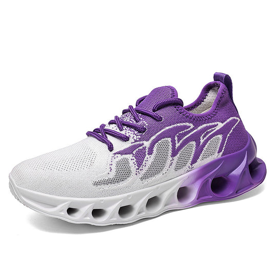 Damen Sportliche Sneakers mit innovative Dämpfungstechnologie und rutschfester Laufsohle EB
