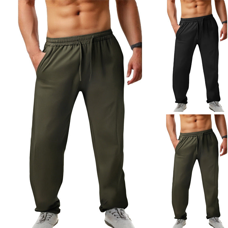 Herren Sportliche Jogginghose mit elastischem Bund und seitlichen Taschen EB