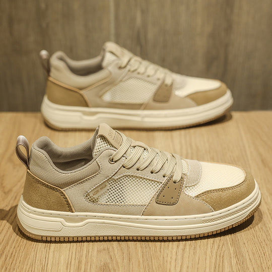Damen Sportliche Sneakers mit atmungsaktivem Mesh und dämpfender Laufsohle EB