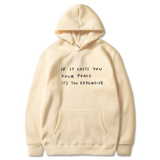 Damen Kapuzensweater mit inspirierendem Spruch und bequemer Passform EB