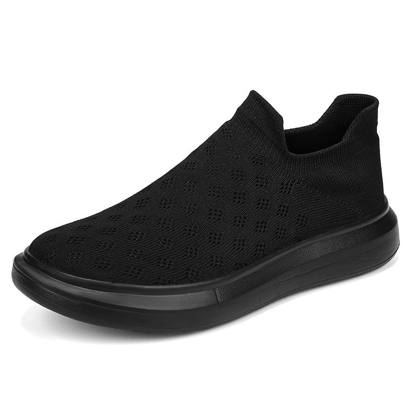 Unisex nan leichter Strick-Slipper mit perforierter Atmungsstruktur und dämpfender Leichtsohle EB