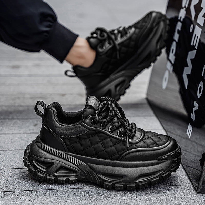 Damen Sportliche Chunky Sneakers mit dämpfender Laufsohle und strapazierfähigem Obermaterial EB