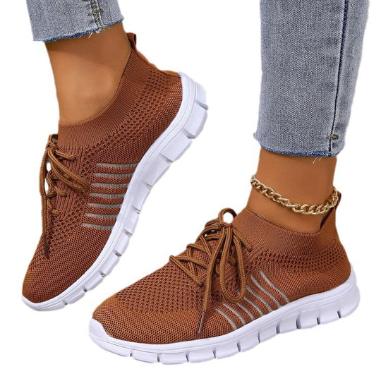 Damen Atmungsaktive und flexible Sneaker mit hohem Schaft EB