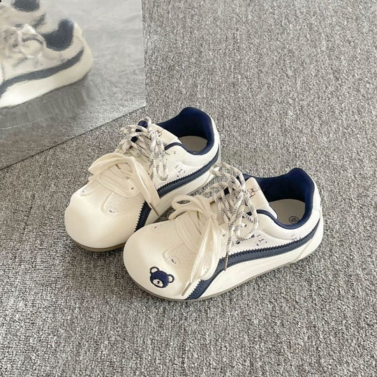 Damen Sportliche Freizeitsneaker mit atmungsaktiver Innensohle und rutschfester Sohle EB