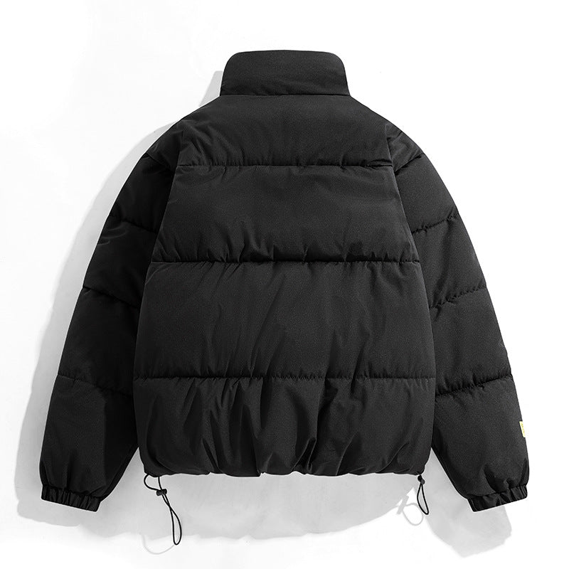 Damen modische Steppjacke mit hohem Kragen und praktischen Taschen EB