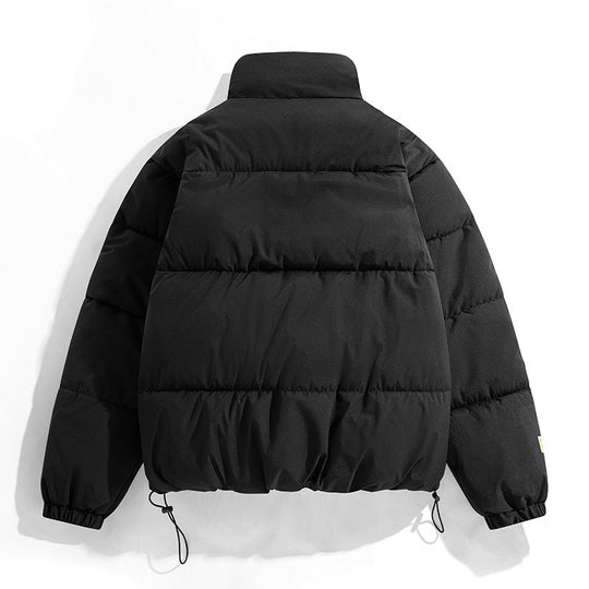 Damen modische Steppjacke mit hohem Kragen und praktischen Taschen EB
