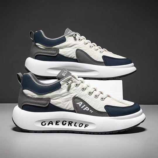 Damen Modische Sneakers mit atmungsaktiver Oberflächenstruktur und flexiblem Sohlenprofil EB
