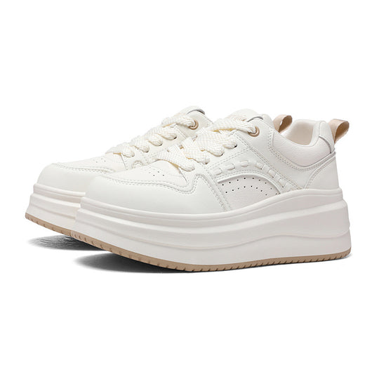 Damen Plateau-Sneaker mit dämpfender Sohle und atmungsaktivem Obermaterial EB