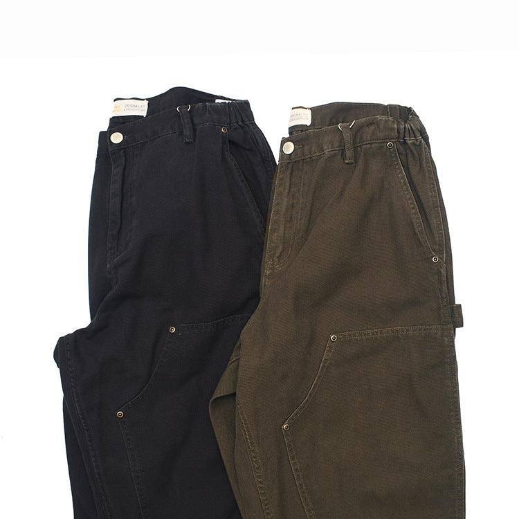 Damen Cargo-Hose mit multifunktionalen Taschen und lässigem Schnitt EB