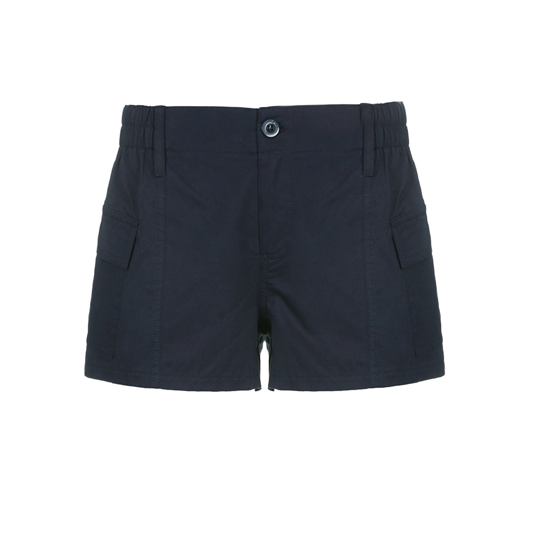 Damen Cargo-Shorts mit praktischen Taschen und elastischem Bund EB