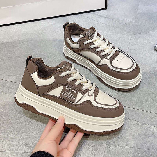 Damen Chunky Sneakers mit modischer Profilsohle und atmungsaktivem Obermaterial EB