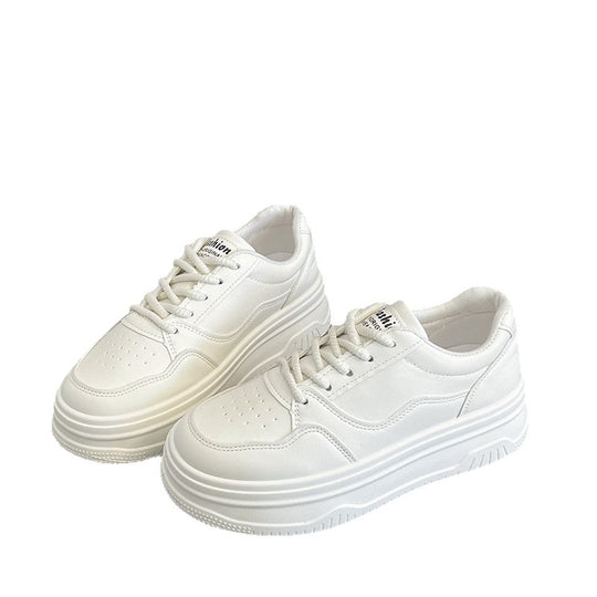 Damen Trendige Plateau-Sneaker mit komfortabler Dämpfung und modischem Design EB