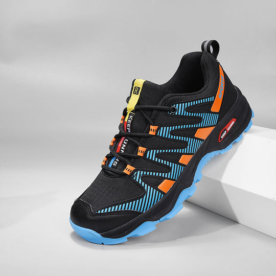 Herren sportlicher Outdoor-Adventure Sneaker mit verstärkter Zehenkappe und stoßdämpfender Wabensohle EB