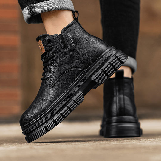 Damen robuste Schnürboots mit rutschfester und dämpfender Sohle EB