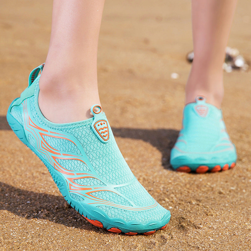 Damen Flexibele Aqua-Sportschuhe mit rutschfester Sohle EB