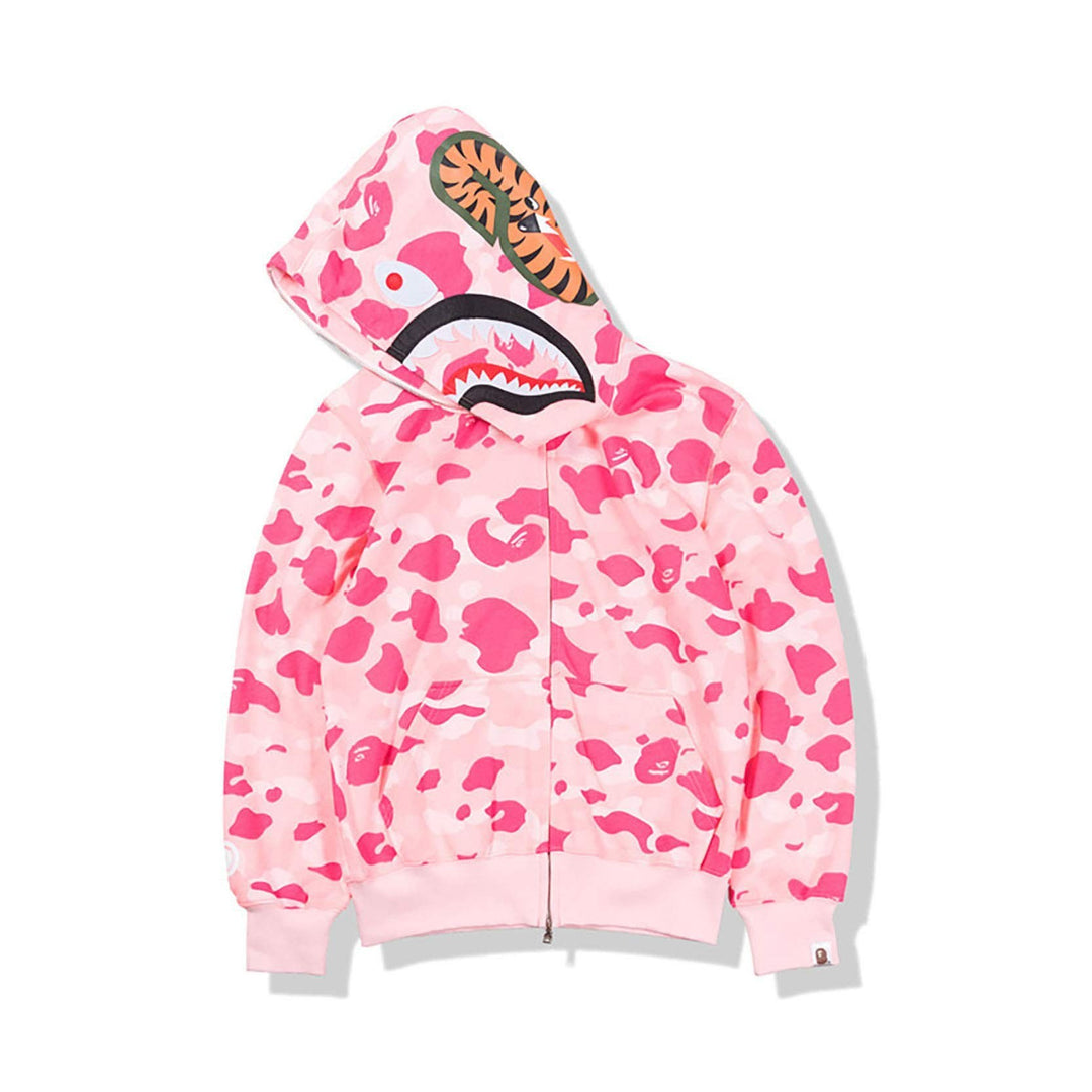 Damen Kapuzenjacke mit modernem Camouflage-Design und hochwertiger Baumwollmischung EB