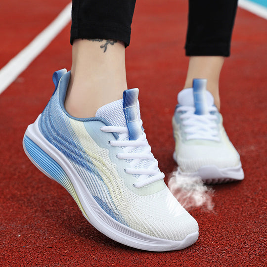 Damen Lauf-Sneaker mit atmungsaktiver Obermaterialstruktur und dämpfender Sohle EB