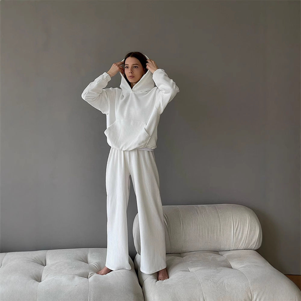 Damen Cord Lounge-Jogginganzug EB