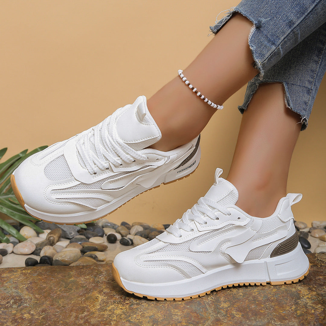 Damen Sneakers mit innovativem Luftdämpfungssystem und rutschfester Sohle EB