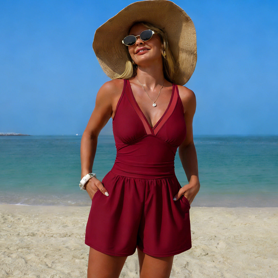 Damen Aktueller Bademode Jumpsuit EB