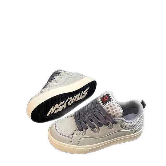 Damen Modische Sneaker mit atmungsaktivem Obermaterial und rutschfester Sohle EB