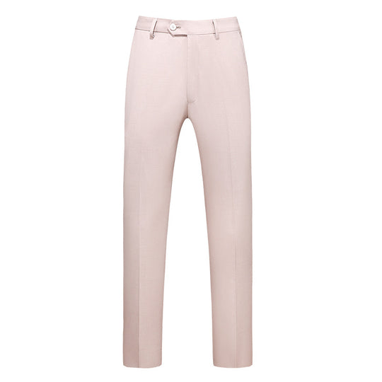 Herren nan schlanke Premium-Bügelfaltenhose mit Stretchbund und knitterarmem Gewebe EB