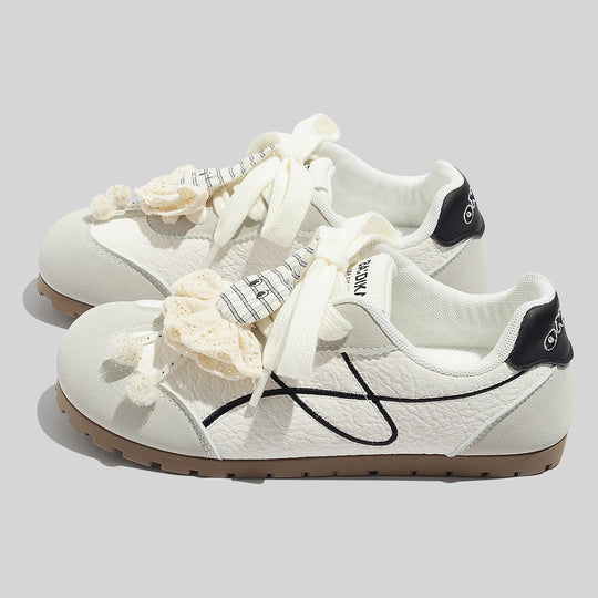 Damen Sneakers mit verspielt kreativem Hasenmotiv und bequemer Sohle EB