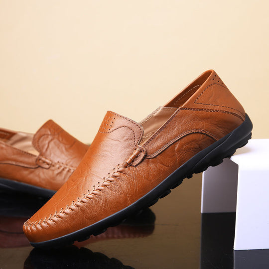 Damen Elegante Mokassins mit handgenähter Verarbeitung und rutschfester Sohle EB