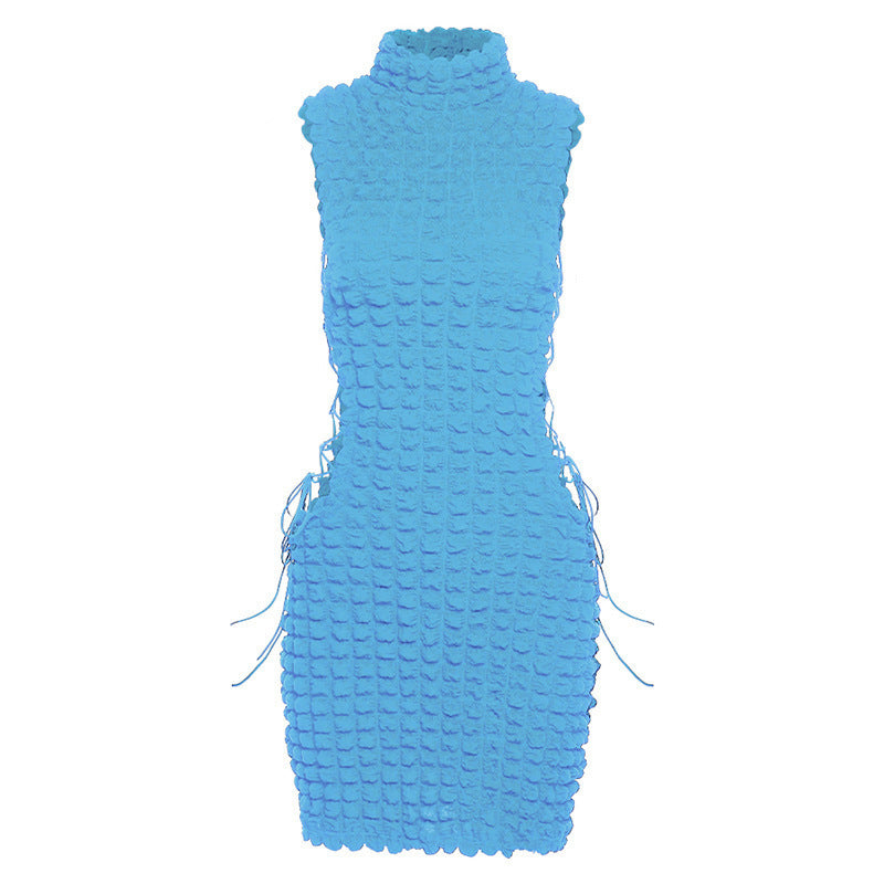 Damen Bodycon Kleid mit raffiniertem Strukturdesign EB