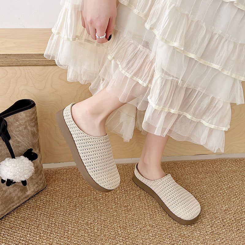 Damen Komfortable und stilvolle Clogs aus weichem Material EB
