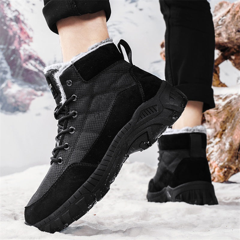 Damen Winterstiefel mit warmem Futter und rutschfester Sohle EB