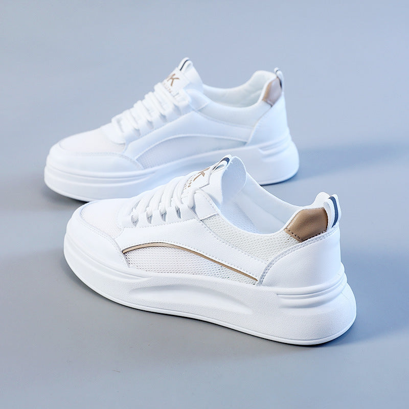 Damen modische Sneaker mit ergonomischer Dämpfung und atmungsaktiver Oberflächenstruktur EB