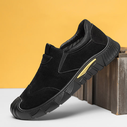 Herren elegante Slip-On Freizeitschuhe im sportlichen Design EB