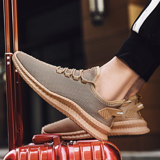 Damen Atmungsaktive Lauf-Sneaker mit elastischer Schnürung EB