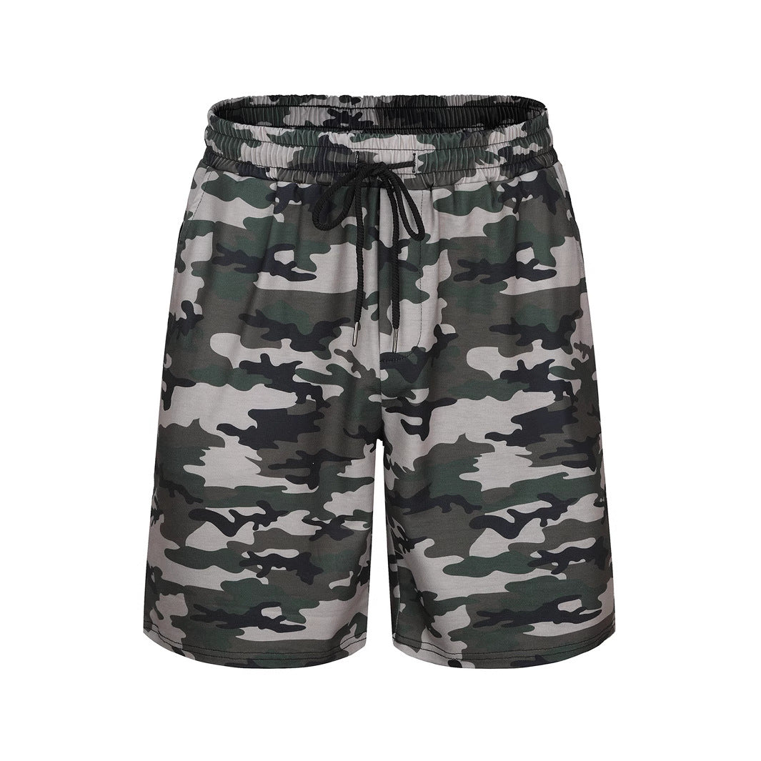 Herren Camouflage Sportanzug mit modernem Design und praktischen Taschen R&B