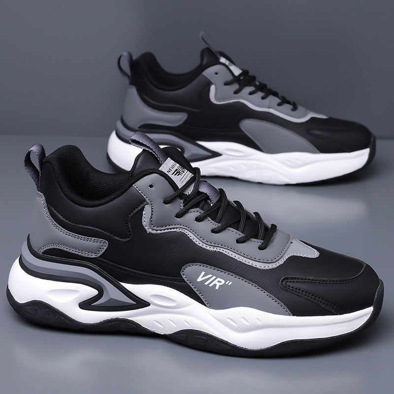 Herren Sportliche Trekkingsneakers mit atmungsaktivem Obermaterial und stoßdämpfender Sohle EB