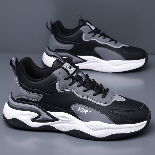 Herren Sportliche Trekkingsneakers mit atmungsaktivem Obermaterial und stoßdämpfender Sohle EB