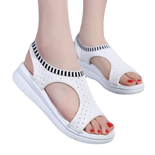 Damen Leichte Orthopädische Keilsandalen mit Gepolsterter EVA-Sohle EB