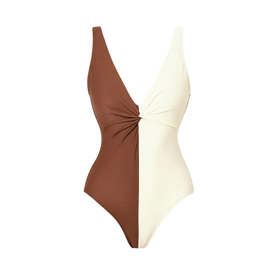 Damen Bikiniset mit eleganter Drapierung und modischem Wickelrock EB