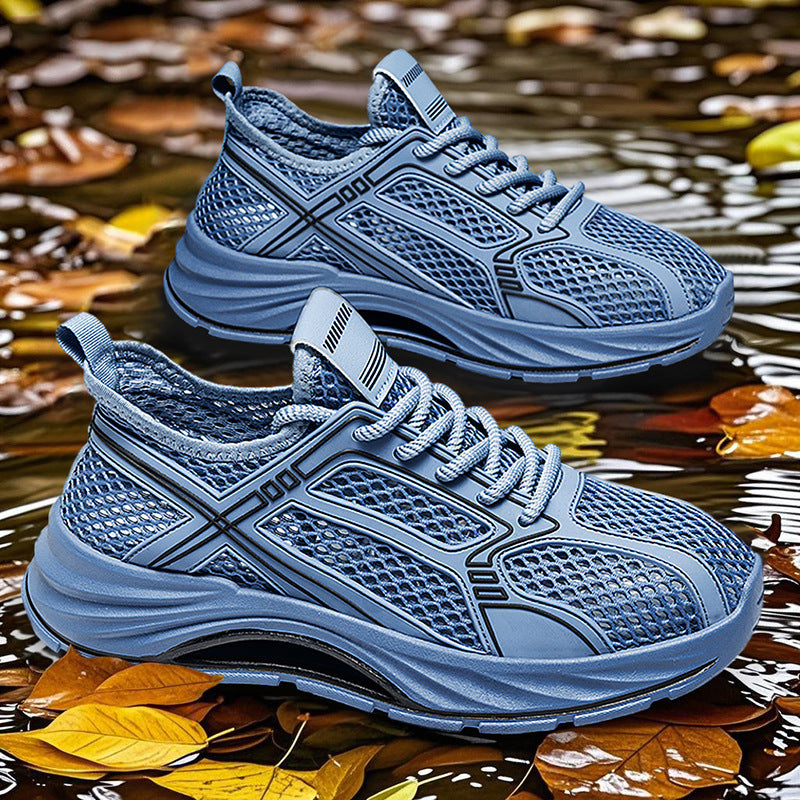 Damen Atmungsaktive Freizeitsneaker mit rutschfester Sohle und innovativer Dämpfungstechnologie EB