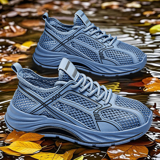 Damen Atmungsaktive Freizeitsneaker mit rutschfester Sohle und innovativer Dämpfungstechnologie EB