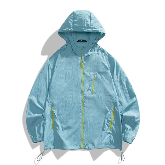 Herren leichtgewichtige Windjacke mit praktischen Taschen und atmungsaktiven Eigenschaften EB