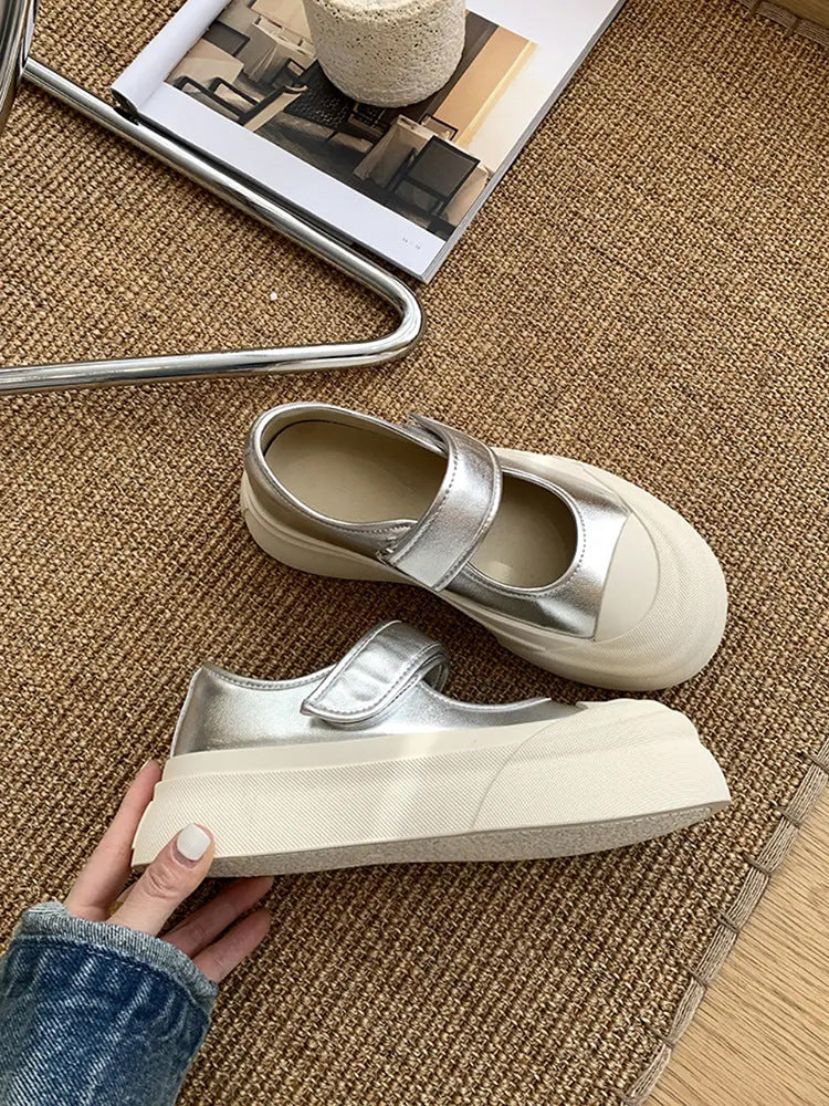 Damen Komfortable Velours-Sneaker mit Klettverschluss EB