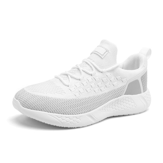 Damen Sportliche Leichtathletik Sneaker mit atmungsaktiver Struktur und dämpfender Sohle EB